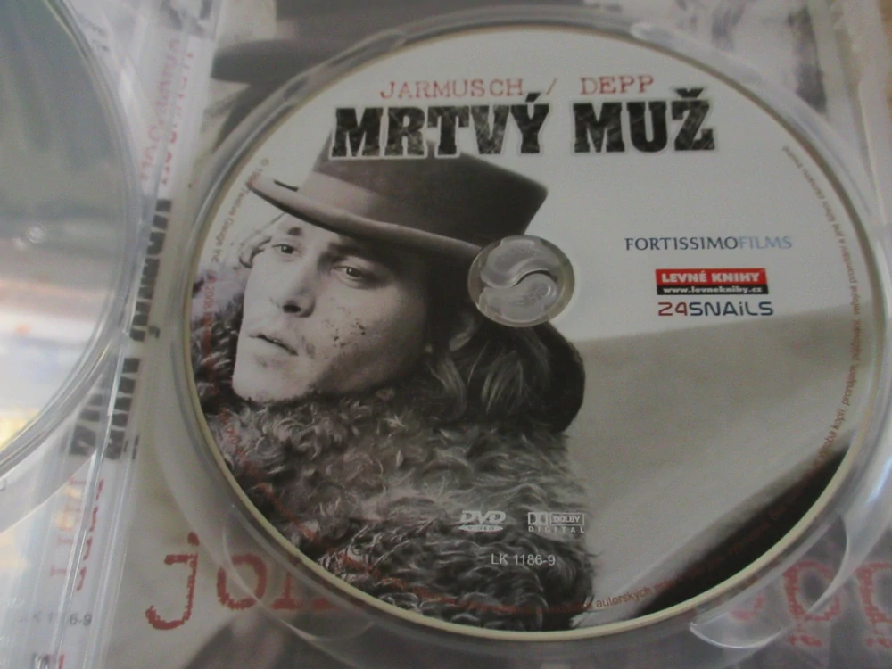MRTVÝ MUŽ, J.DEPP, GB OBAL, 2X DVD ČESKY