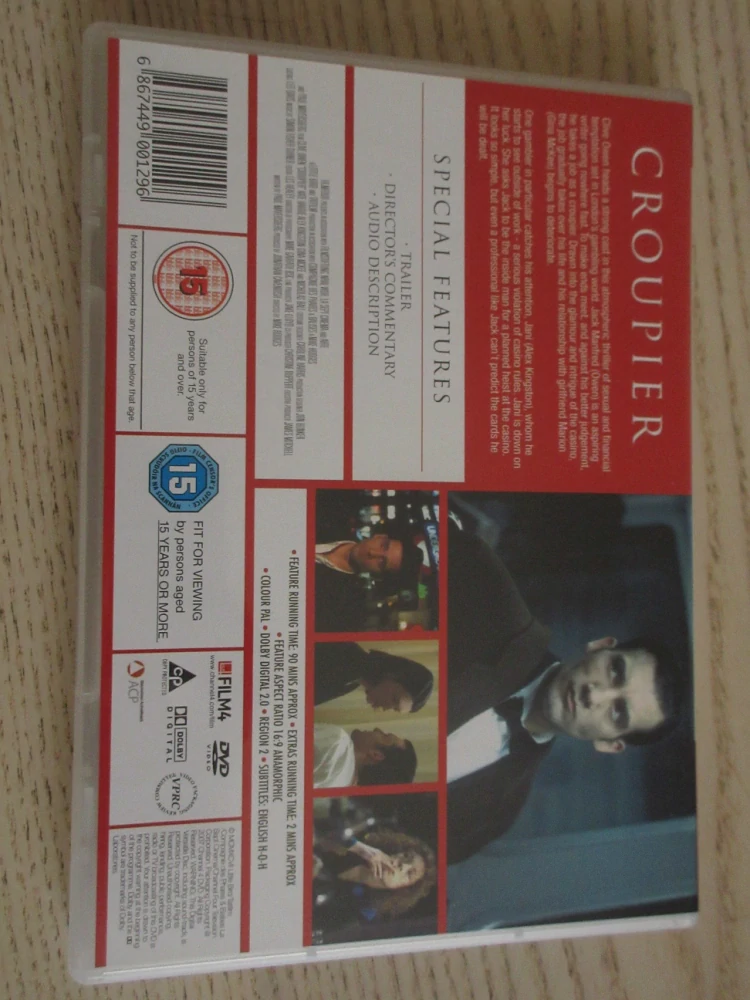 KRUPIÉR, C.OWEN, GB OBAL, DVD ČESKY