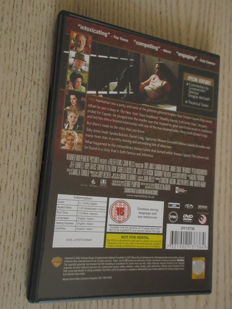 POCHYBNÁ SLÁVA, D.CRAIG, S.BULLOCK, GB OBAL, DVD ČESKY