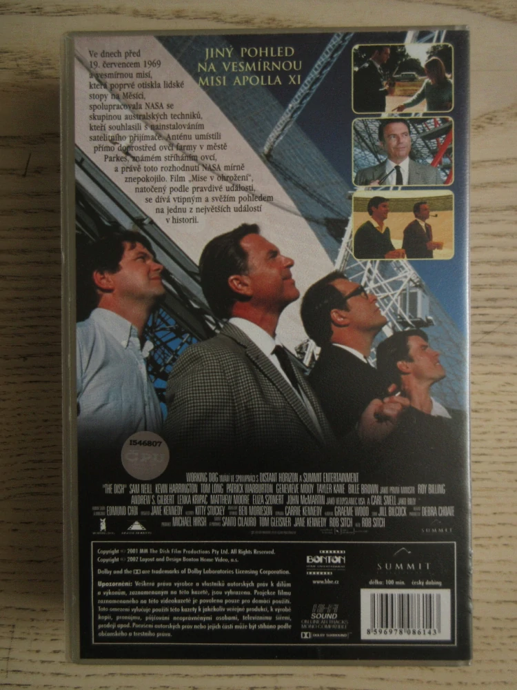 MISE V OHROŽENÍ, S. NEILL, T. LONG, VHS VIDEOKAZETA
