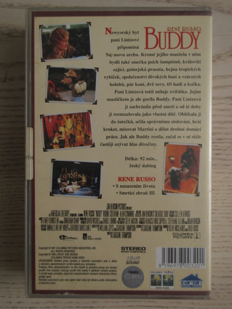 BUDDY, R. RUSSO, VHS VIDEOKAZETA
