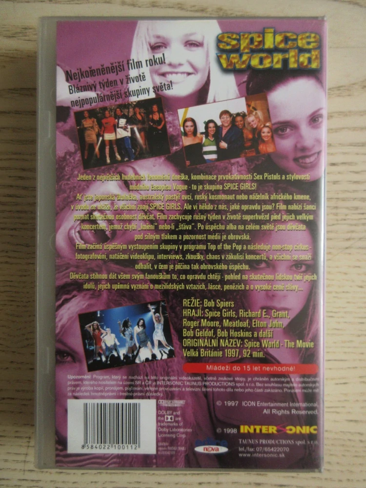 SPICE WORLD, VHS VIDEOKAZETA