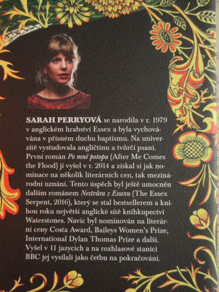 NESTVŮRA Z ESSEXU, SARAH PERRYOVÁ, **an