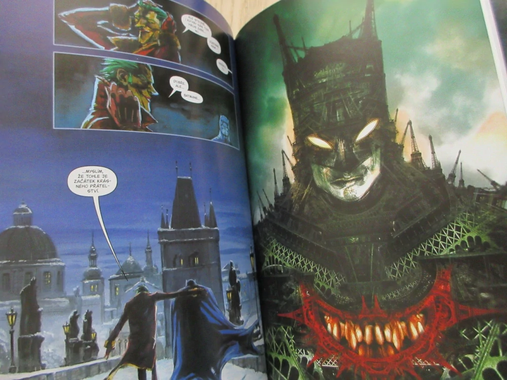 BATMAN: EVROPA, KOMIKS DC, **an