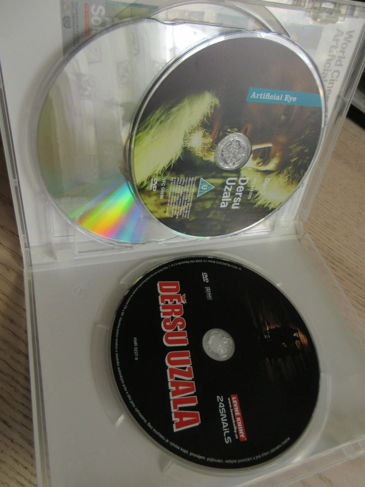 DĚRSU UZALA, A.KUROSAWA, GB OBAL, ČESKÉ TIT., 3XDVD FILM