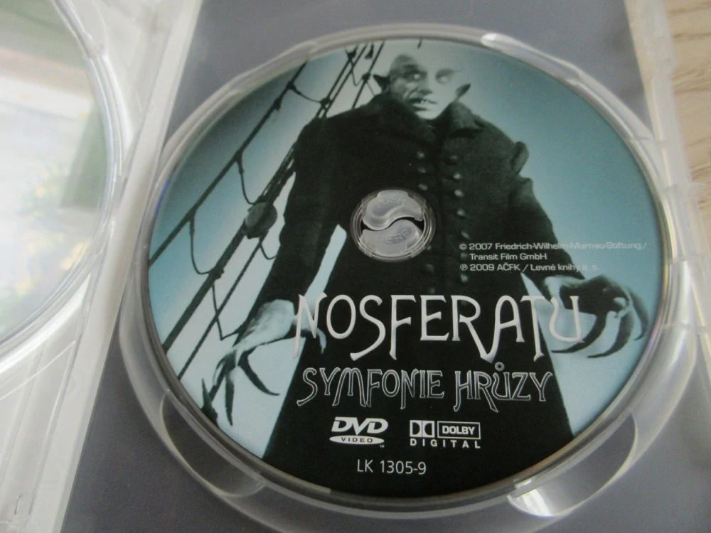 NOSFERATU SYMFONIE HRŮZY, GB OBAL, ČESKÉ TIT., 2XDVD FILM