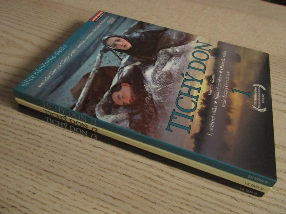 TICHÝ DON, 1-3, P. GLEBOV, E. BYSTRICKAJA, DVD FILM