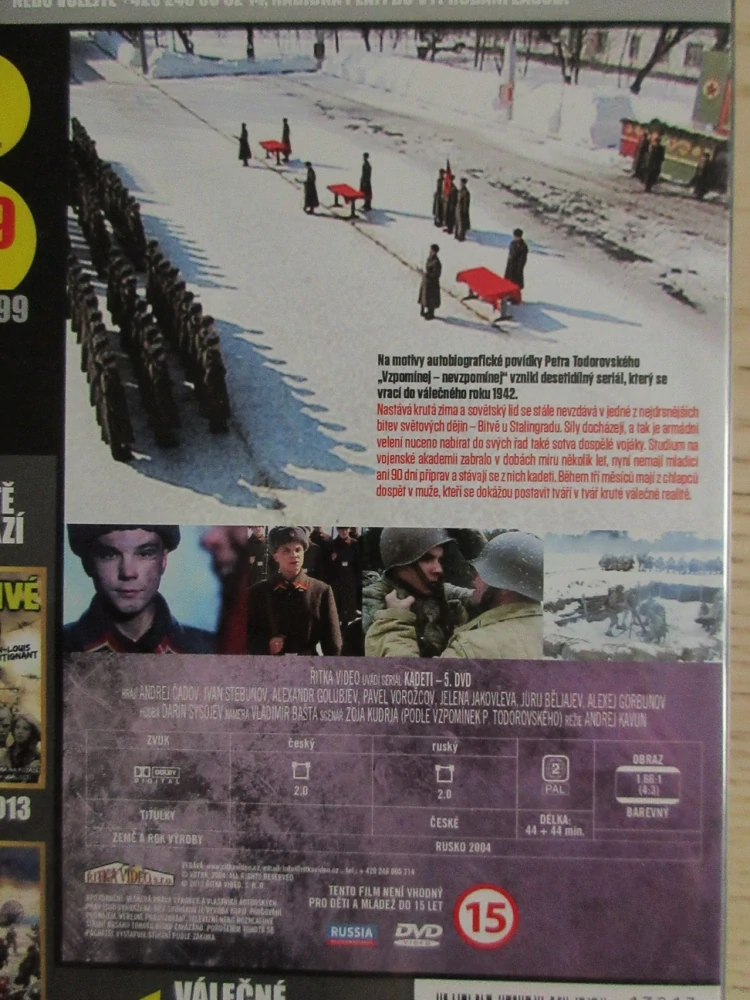 KADETI, DVD 1-5, DVD FILM