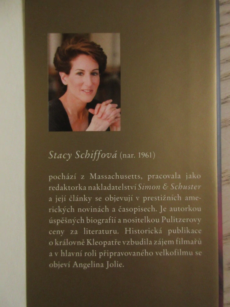 KLEOPATRA - KRÁLOVNA NILU, STACY SCHIFFOVÁ, **an