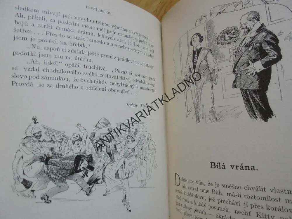 PRVNÍ MILION, M.TWAIN, AJ., ULRICH,