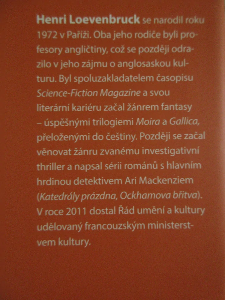FULCANELLIHO TAJEMSTVÍ, HENRI LOEVENBRUCK, **an