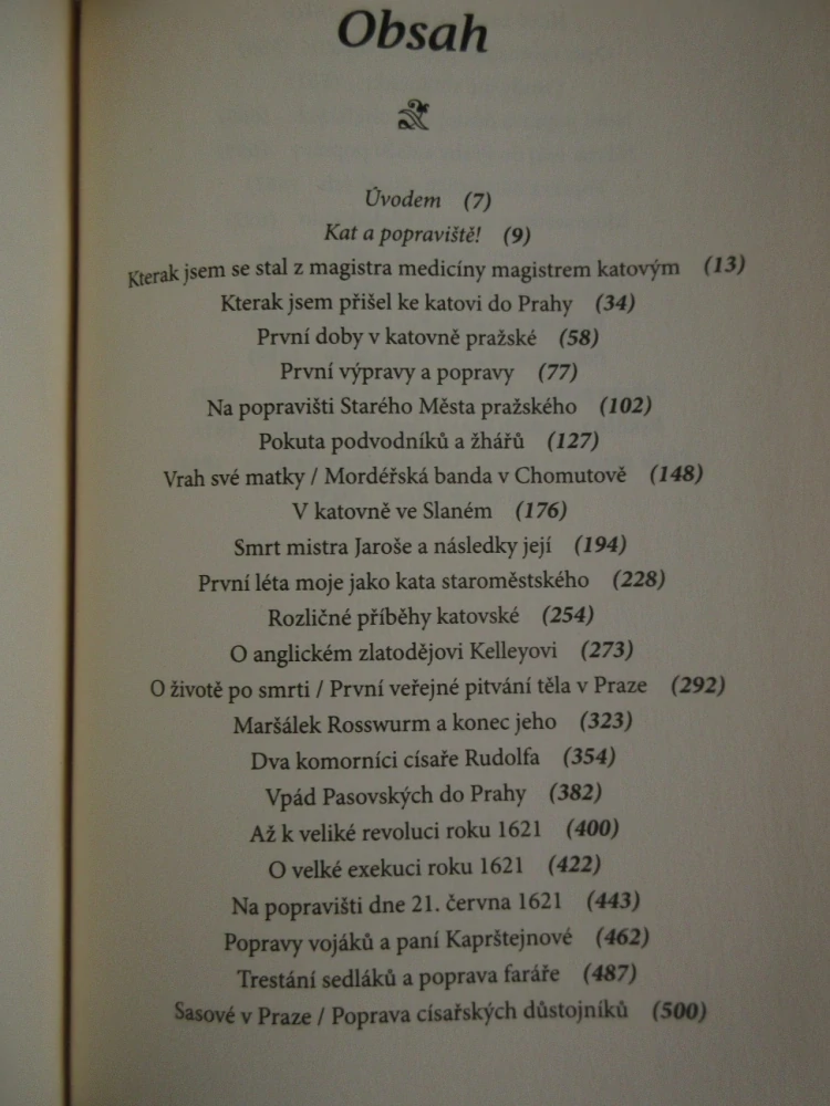 PAMĚTI KATA MYDLÁŘE, JOSEF SVÁTEK, **an