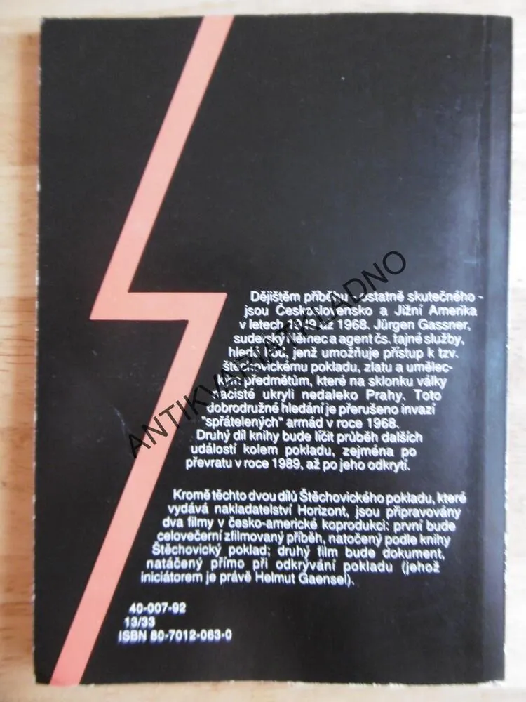 ŠTĚCHOVICKÝ POKLAD, PRAŽSKÁ SPOJKA, 1., HELMUT GAENSEL