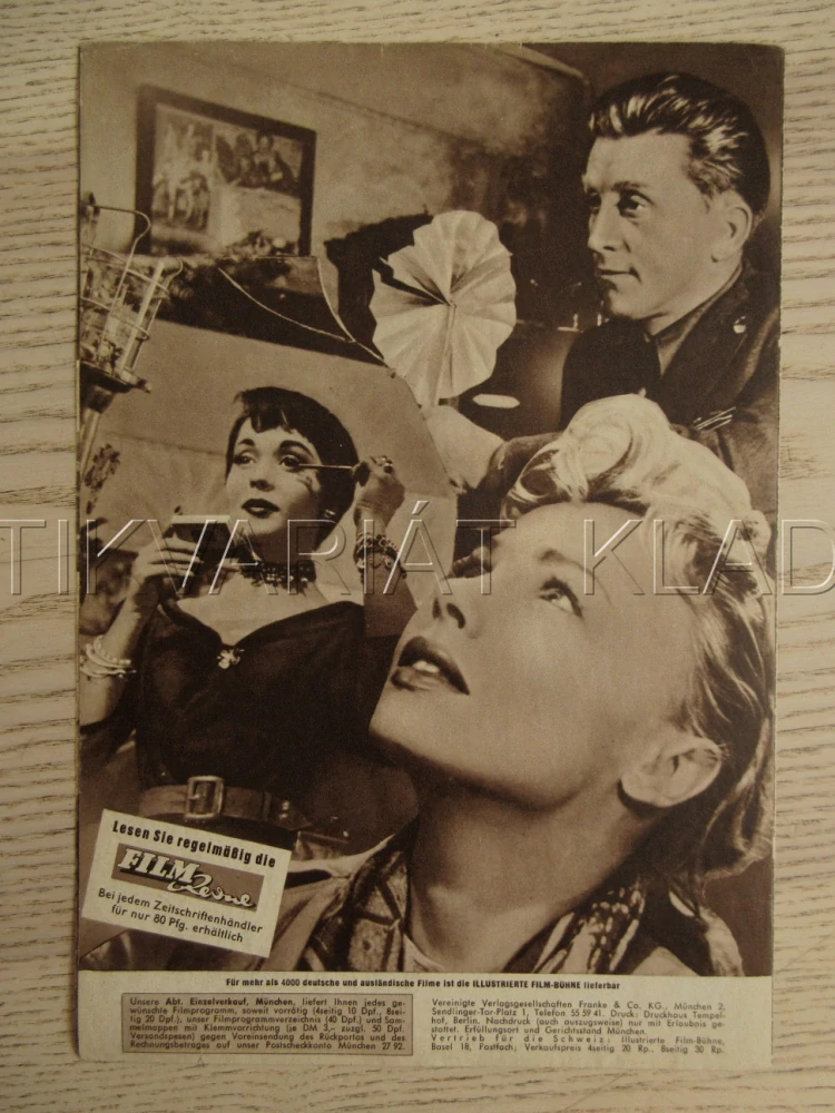 ČIN LÁSKY, K. DOUGLAS, D. ROBIN, F. LEDOUX, BIO PROGRAM Č. 2404