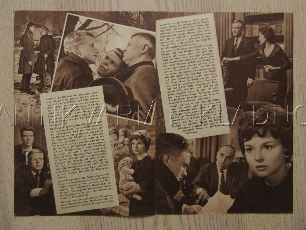 DER REST IST SCHWEIGEN, H. KRÜGER, P. V. EYCK, R. FORSTER, BIO PROGRAM Č. 04860
