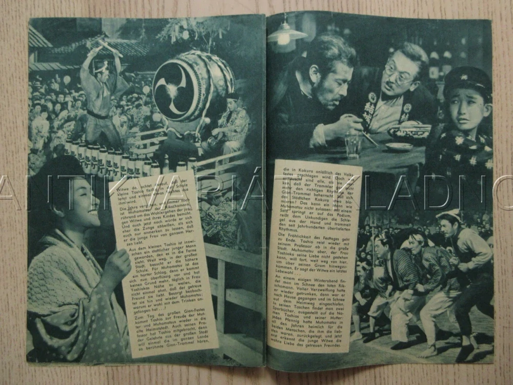 RIKŠA, T. MIFUNE, H. TAKAMINE, H. AKUTAGAWA, BIO PROGRAM Č. 05190