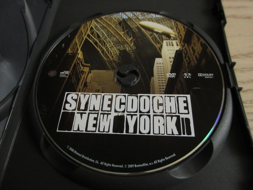 SYNECDOCHE, NEW YORK, GB OBAL, 2X DVD FILM