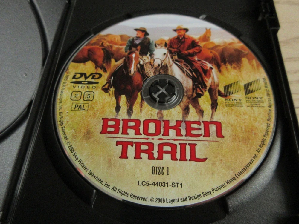 BROKEN TRAIL, R. DUVALL T. H. CHURCH, GB OBAL, 2X DVD FILM