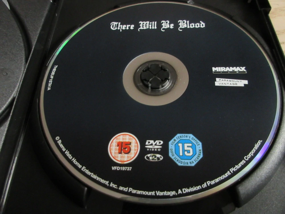 THERE WILL BE BLOOD, D. DAY-LEWIS, P. DANO, GB OBAL, 2X DVD FILM