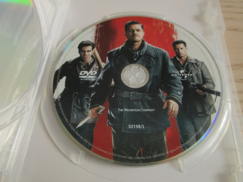 INGLORIOUS BASTERDS, R: Q. TARANTINO, B. PITT, CH. WALTZ, D. KRUGER, GB OBAL, 2X DVD FILM
