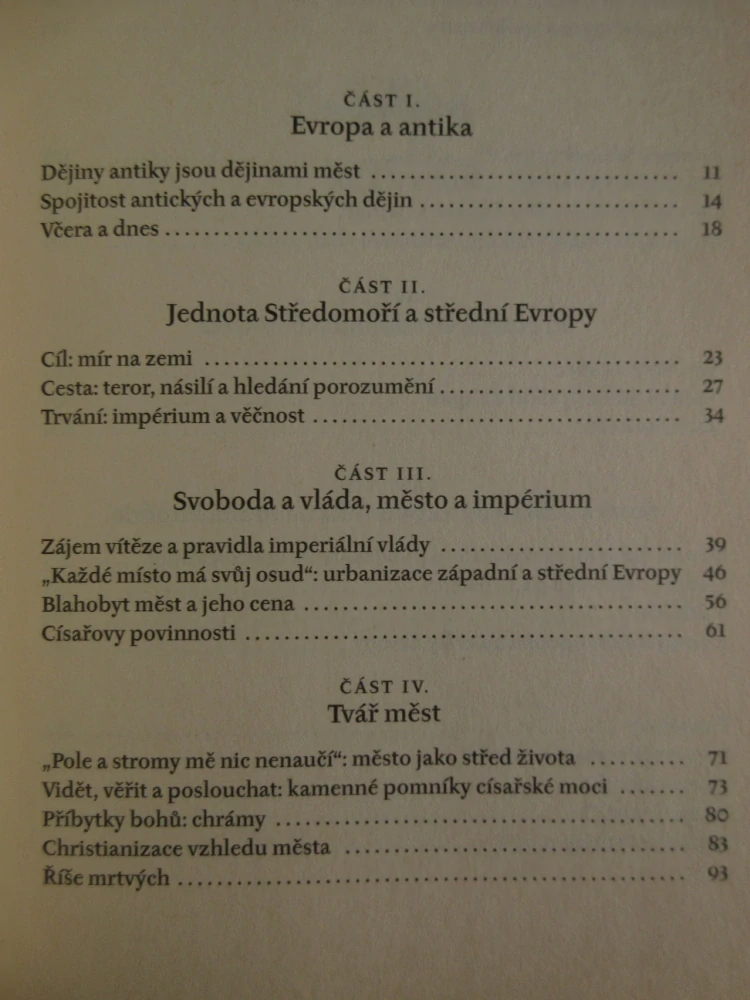 U KOLÉBKY EVROPY: ODKAZ ANTICKÉHO ŘÍMA, WERNER DAHLHEIM, **an