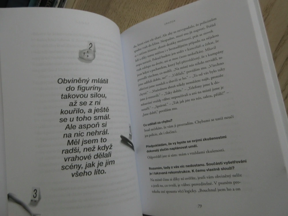 JOSEF MAREŠ: MOJE PŘÍPADY Z 1. ODDĚLENÍ, MARTIN MORAVEC **an