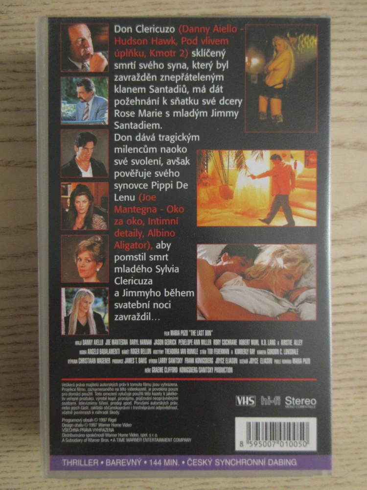 POSLEDNÍ DON, D. AIELLO, J. MANTEGNA, VHS