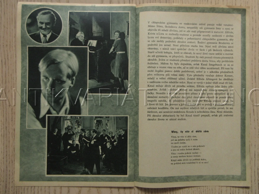 DOZRÁVAJÍCÍ MLÁDÍ, H. GEORGE, P. VOSS, P. HENCKELS, BIO PROGRAM BČA