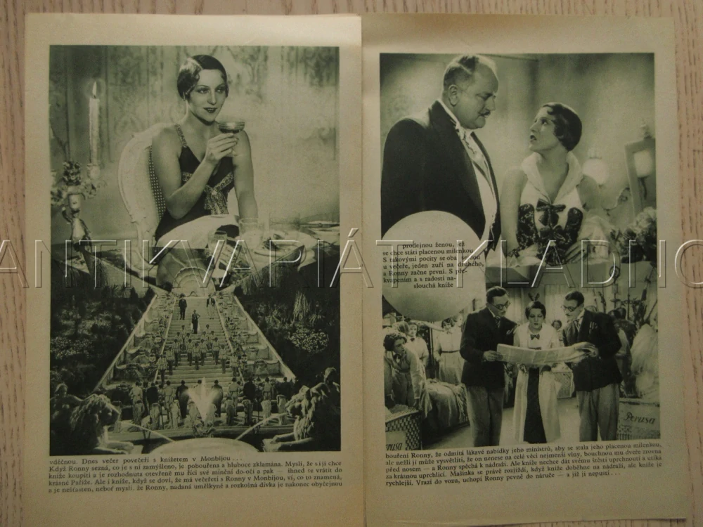 RONNY, R: R. SCHUNTZEL, K. NAGY, W. FRITSCH, W. SCHWIND, 1932, BIO PROGRAM ZŠ Č. 52