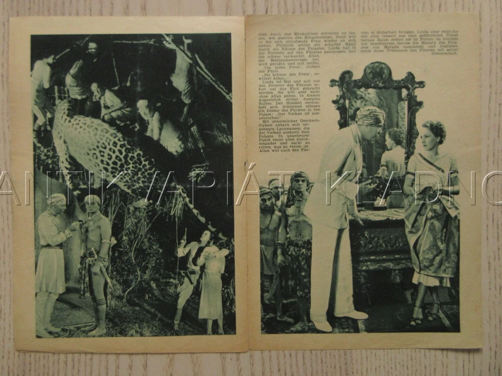 VÝCHODNĚ OD BORNEA, R: G. MELFORD, NĚMECKY, BIO PROGRAM ZŠ Č. 54, 1932