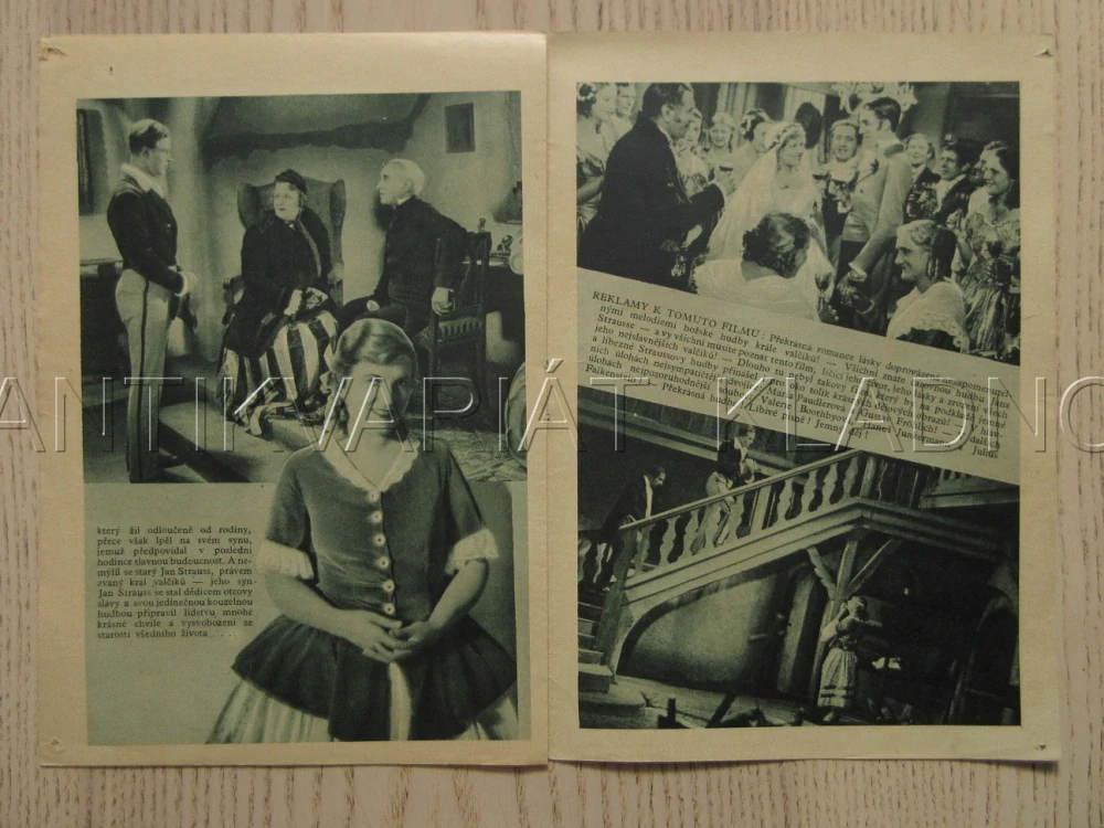 DOKUD STRAUSSŮV VALČÍK ZNÍ., H. JUNKERMANN, G. FRÖHLICH, J. SERDOVÁ, BIO PROGRAM ZŠ Č. 59, 1932