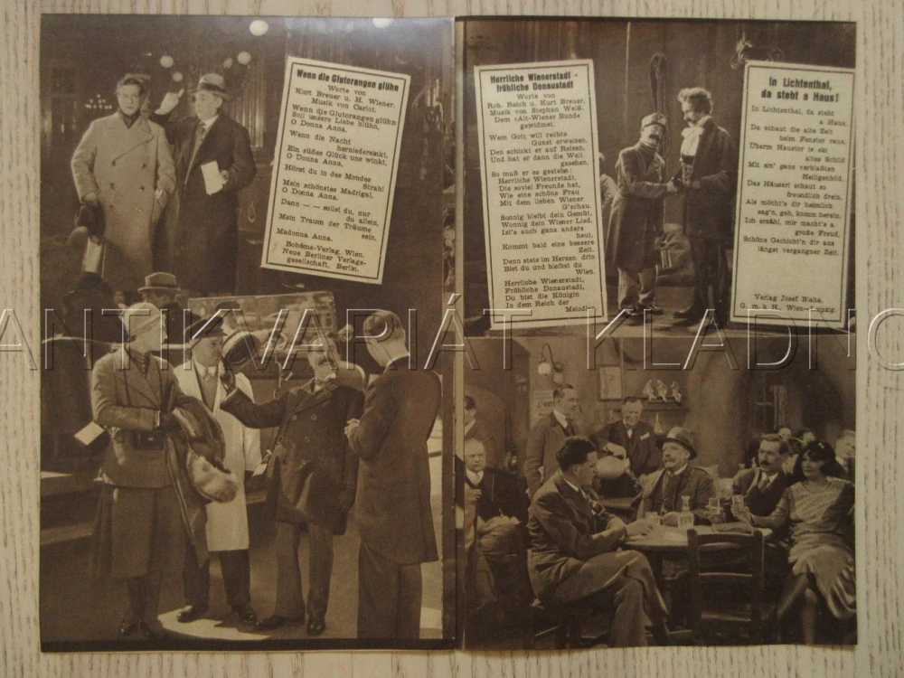 VÍDEŇSKÉ ČAROVNÉ ZVUKY, K. STAUD, C. W. ALBACH, G. MÜLLER, NĚMECKY, BIO PROGRAM ZŠ Č. 81, 1932