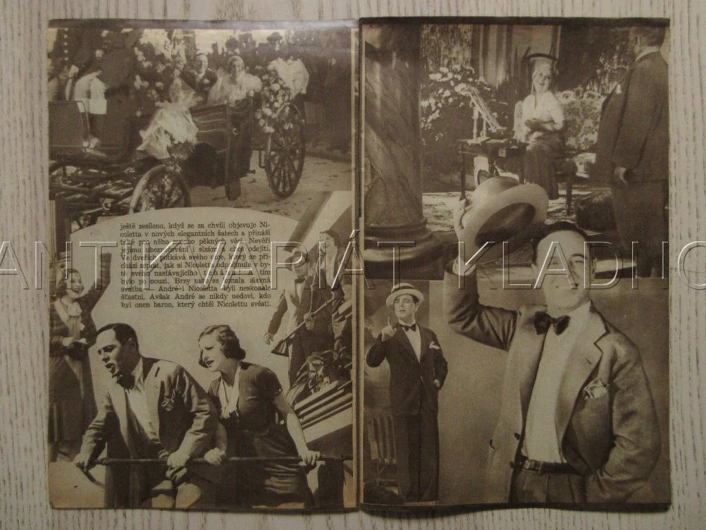 DĚVČE Z MONTPARNASSU, R: H. SCHWARZ, J. TIEDTKE, J. FALKENSTEIN, F. SCHULZ, BIO PROGRAM ZŠ Č. 89, 1932