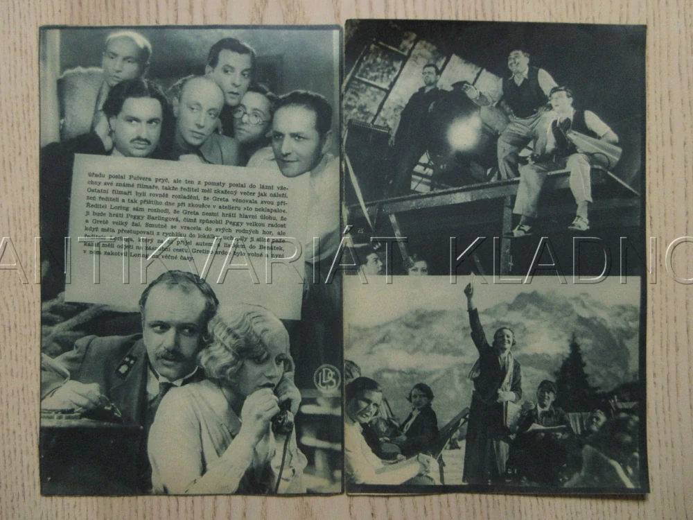 ZAMILOVANÁ FIRMA, JE TVÉ SRDCE VOLNÉ?, R: M. OPHUELS, L. DEYERSOVÁ, G. FRÖHLICH, BIO PROGRAM ZŠ Č. 93, 1932