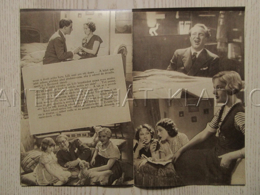 MELODIE LÁSKY, R: G. JACOBY, R. TAUBER, L. DEYERSOVÁ, A. WOHLBRÜCK, BIO PROGRAM ZŠ Č. 97, 1932