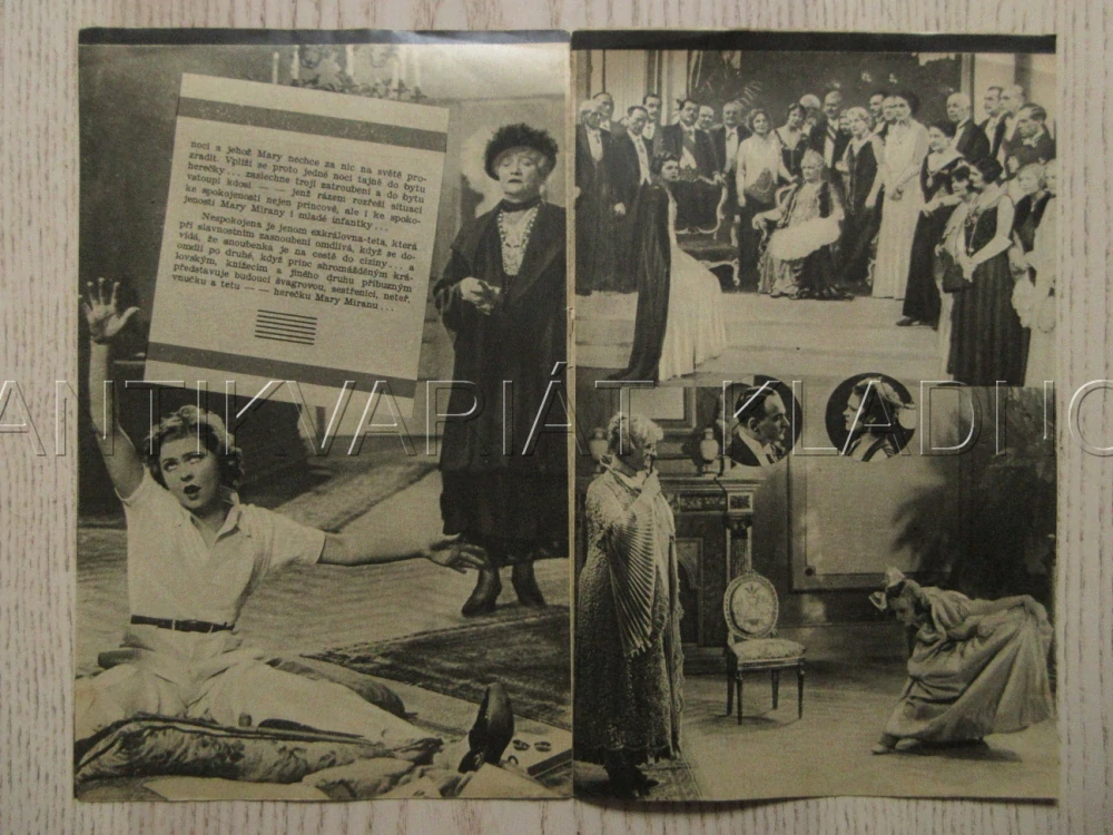 PRINC Z ARKADIE, R: K. HARTL, W. FORST, L. HAIDOVÁ H. BLEIBTREU, BIO PROGRAM ZŠ Č. 100, 1932