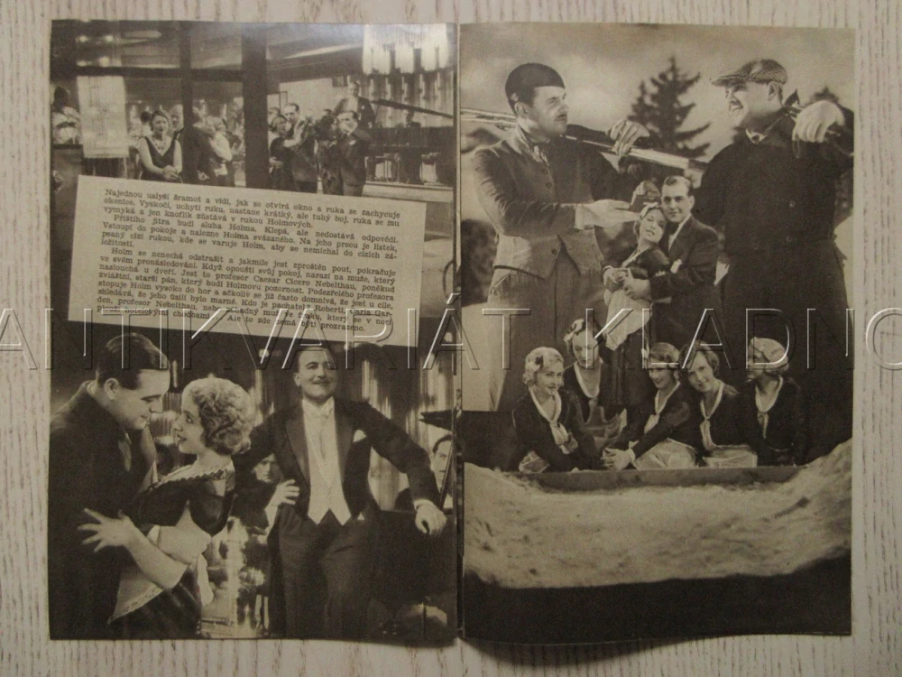 KRIMINÁLNÍ REPORTER HOLM, R: E. ENGELS, H. SPEELMANNS, J. FALKENSTEIN, E. BRINK, BIO PROGRAM ZŠ Č. 108, 1932