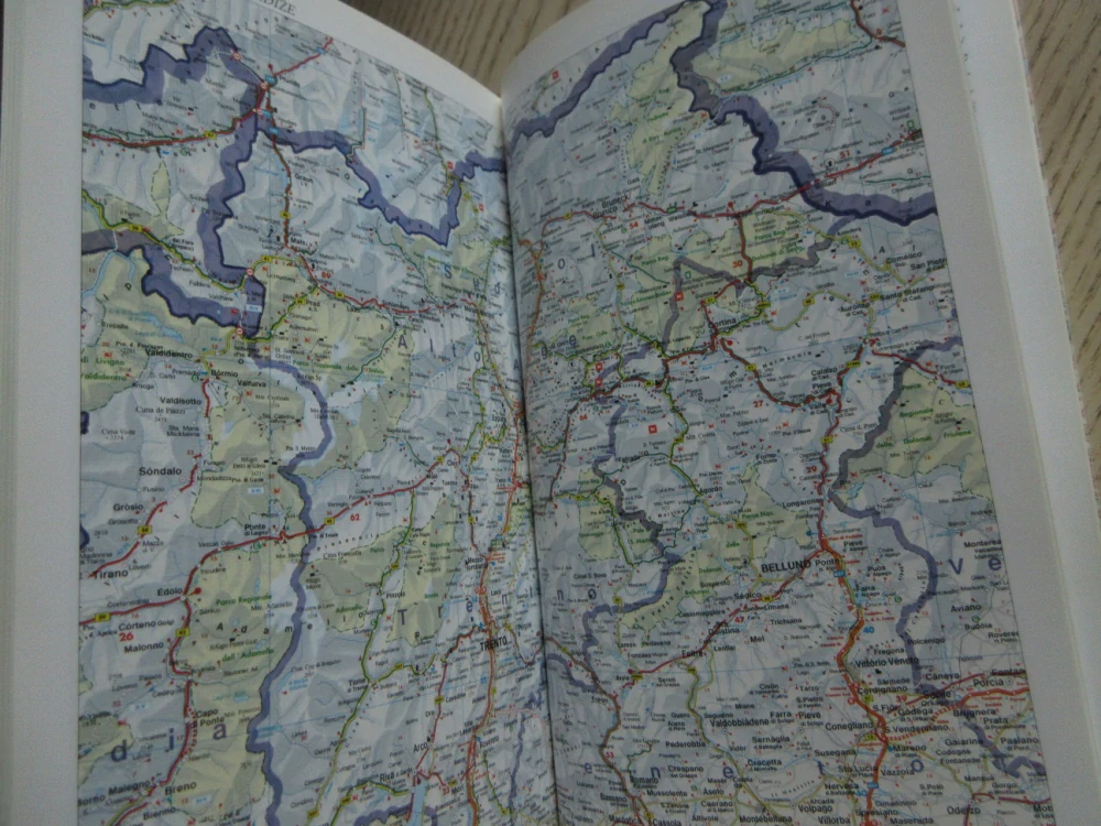 ITÁLIE - SEVER, PRŮVODCE NA CESTY, **an