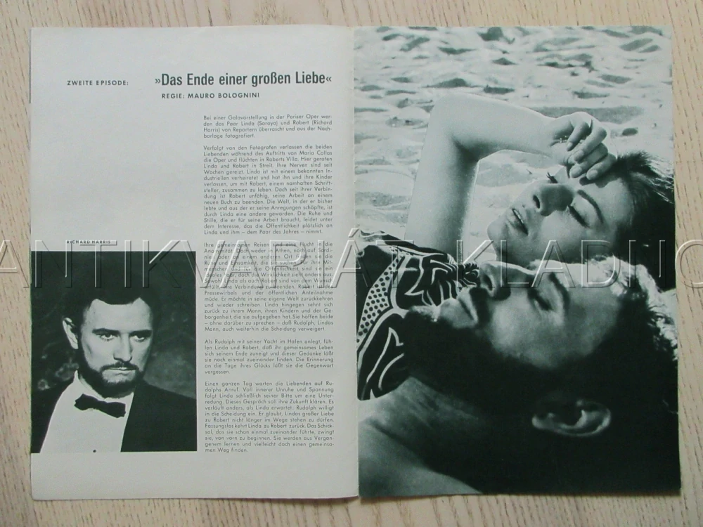 TŘI TVÁŘE, SORAYA, R. HARRIS, A. SORDI, BIO PROGRAM Č. 45