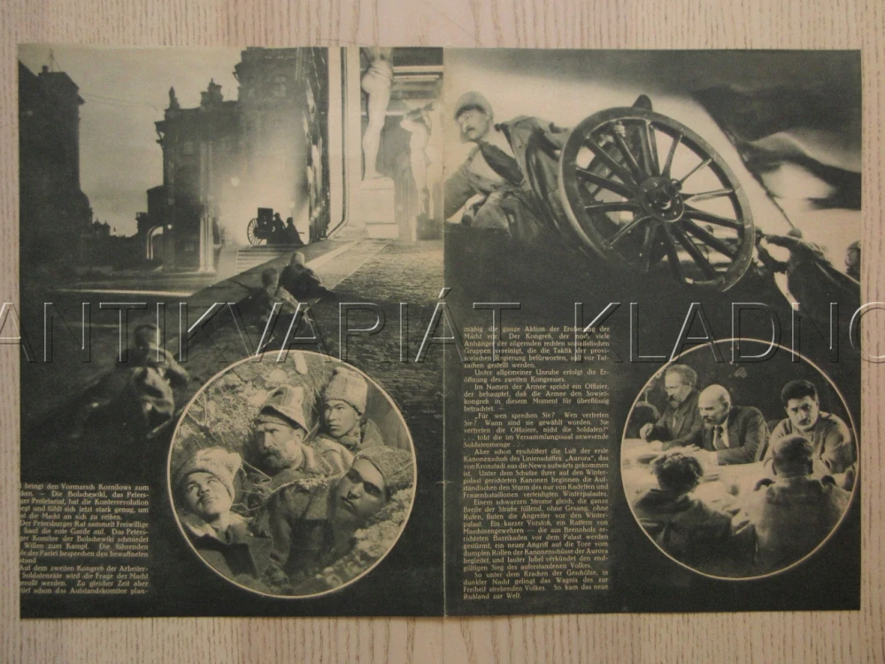 DESET DNÍ, KTERÉ OTŘÁSLY SVĚTEM, R: S. M. EISENSTEIN, V. POPOV, V. NIKANDROV, FILM KURIER Č. 826