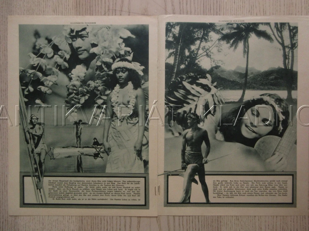 TABU, R: F. W. MURNAU, RERI, JULES, FILM KURIER Č. 1630