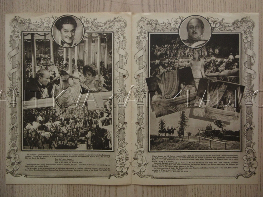 KONGRES TANČÍ, R: E. CHARELL, L. HARVEY, W. FRITSCH, FILM KURIER Č. 1668
