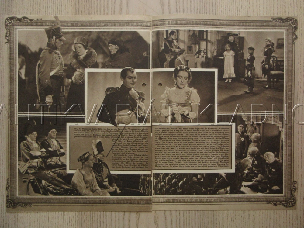 LUISE, KÖNIGIN VON PREUSSER, R: C. FROELICH, H. PORTEN, E. ARENDT, FILM KURIER Č. 1701