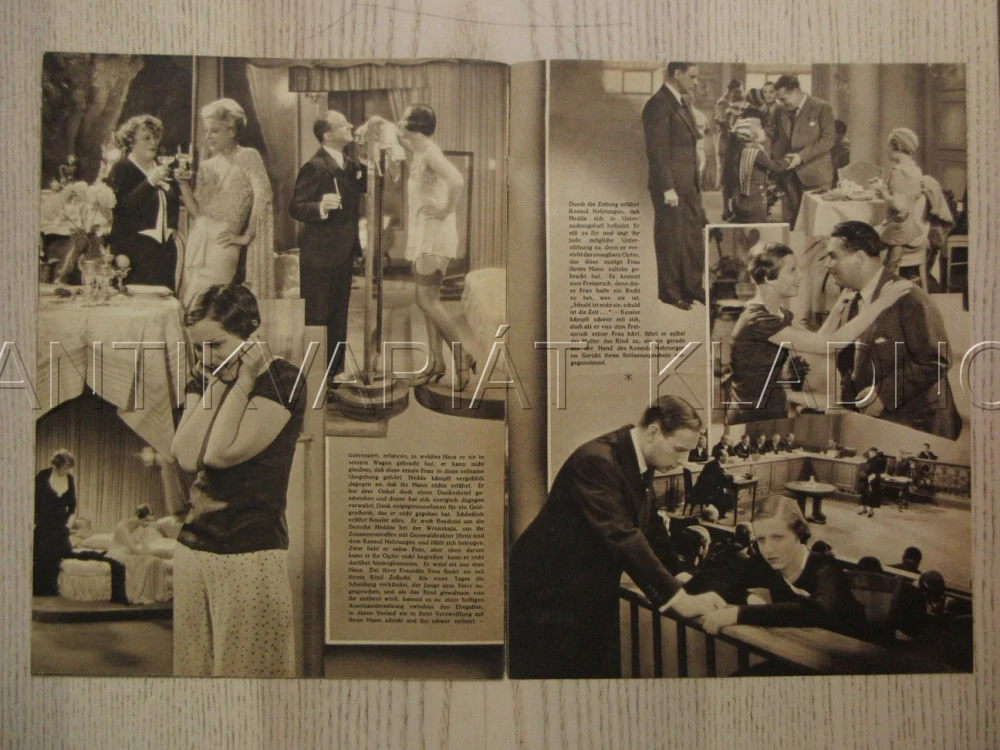 MORAL UND LIEBE, R: G. JACOBY, G. MOSHEIM, O. HOMOLKA, FILM KURIER Č. 1908