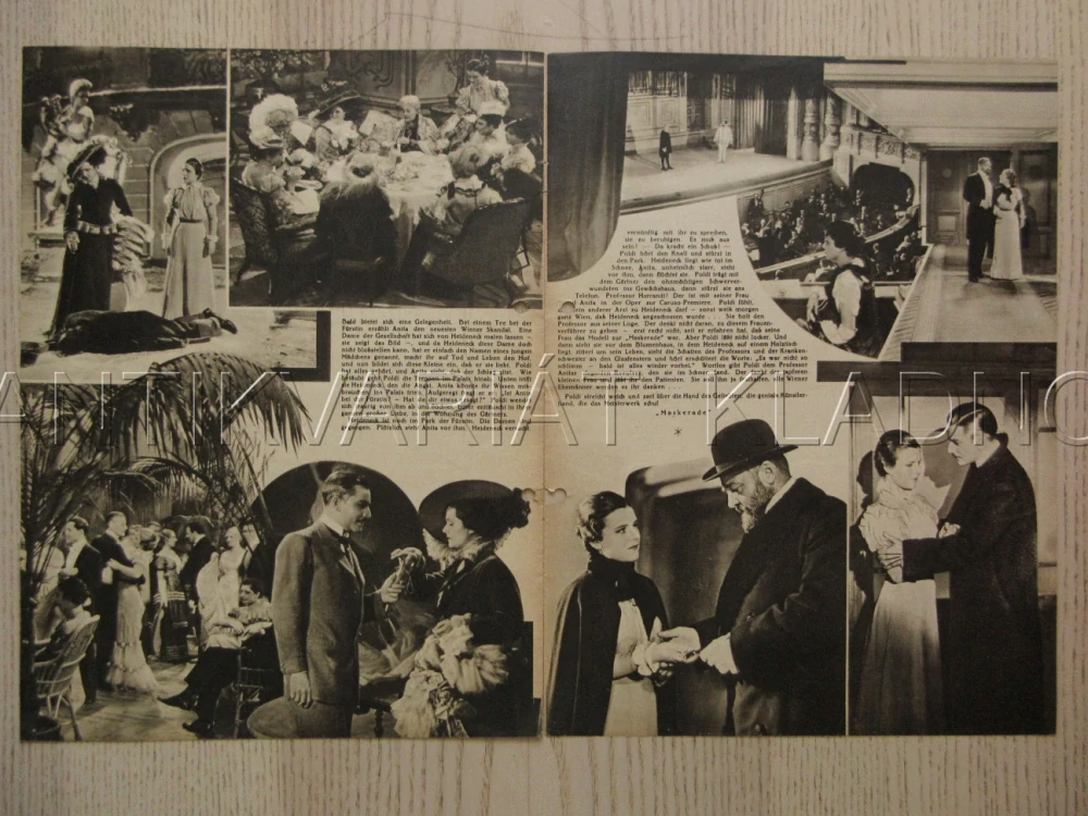 MAŠKARÁDA, R: W. FORST, P. WESSELY, A. WOHLBRÜCK, FILM KURIER Č. 2164