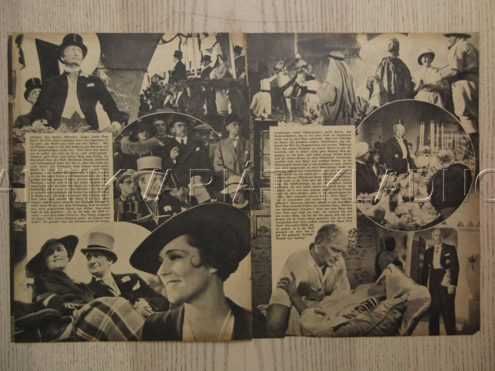 PEER GYNT, R: F. WENDHAUSEN, H. ALBERS, L. HÖFLICH, FILM KURIER Č. 2251
