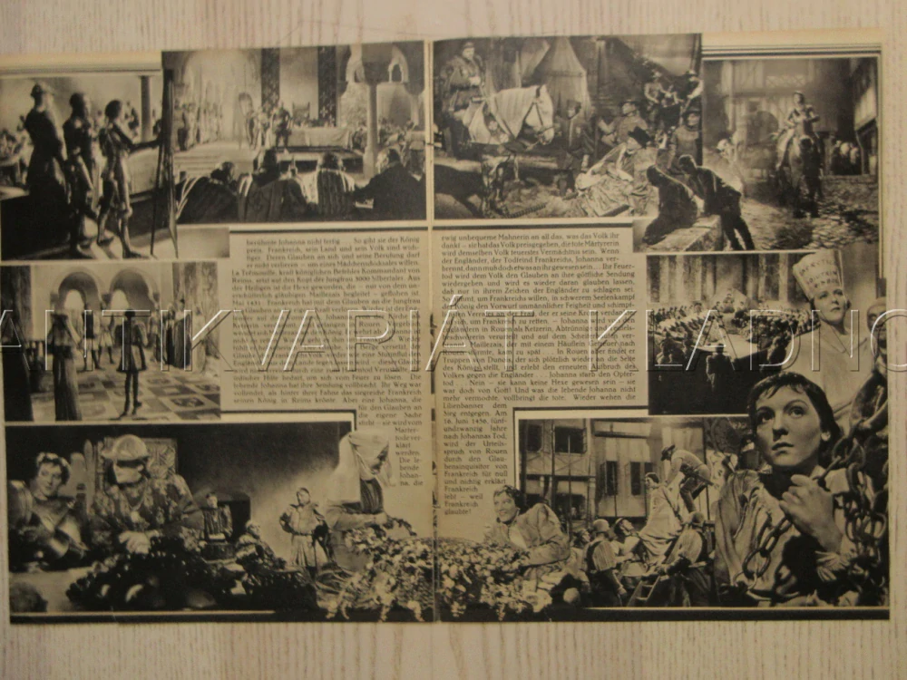 DAS MÄDCHEN JOHANNA, R: G. UCICKY, A. SALLOKER, H. GEORGE, FILM KURIER Č. 2315