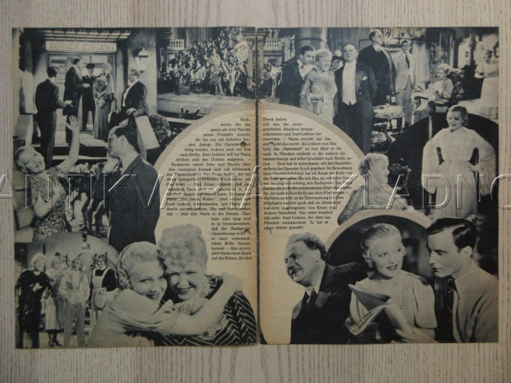 DIE BLONDE CARMEN,R: V. JANSON, M. EGGERTH, L. SLEZAK, FILM KURIER Č. 2331