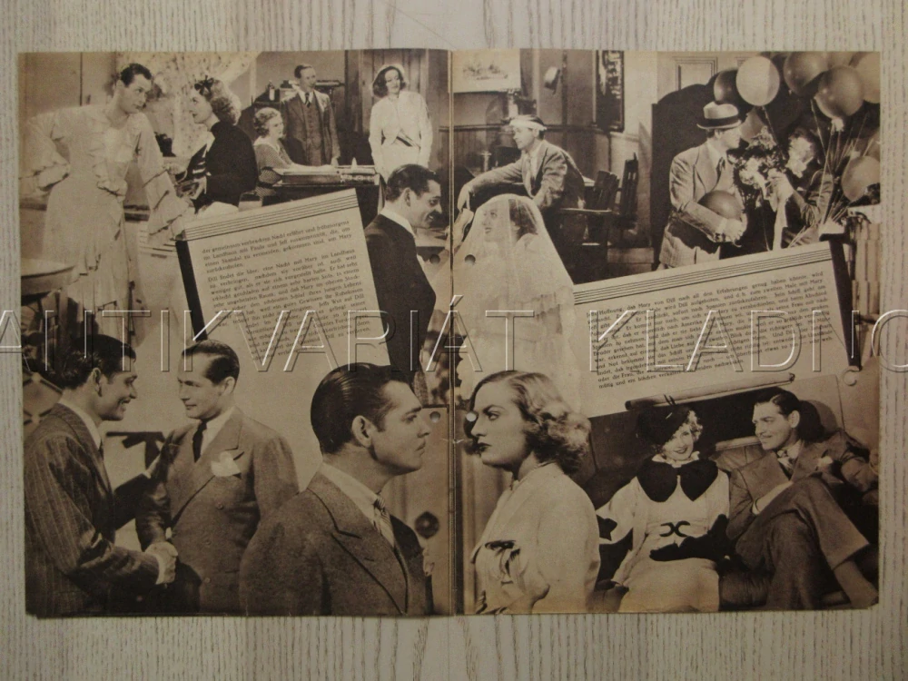 FORSAKING ALL OTHERS, R: W. S. VAN DYKE, J. CRAWFORD, R. MONTGOMERY, FILM KURIER Č. 2344