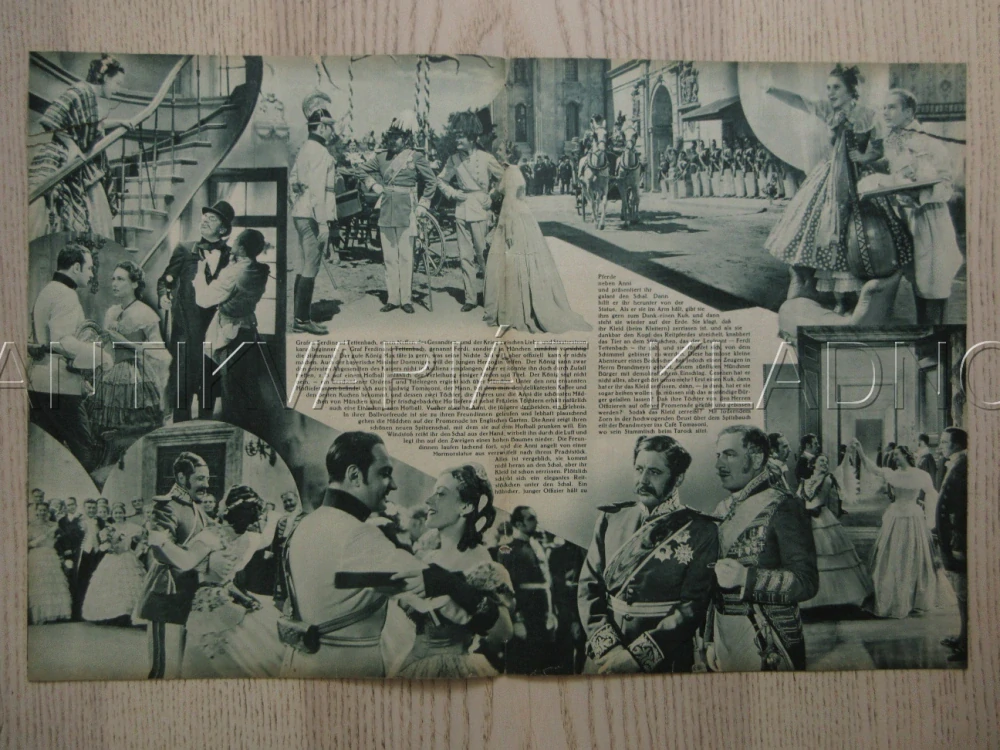 KRÁLOVSKÝ VALČÍK, R: H. MAISCH, P. HÖRBIGER, K. JÜRGENS, FILM KURIER Č. 2363
